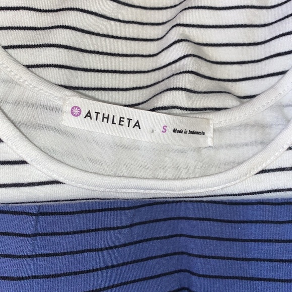 Athleta Ombré Striped Midi Tank Dress - Picture 3 of 5